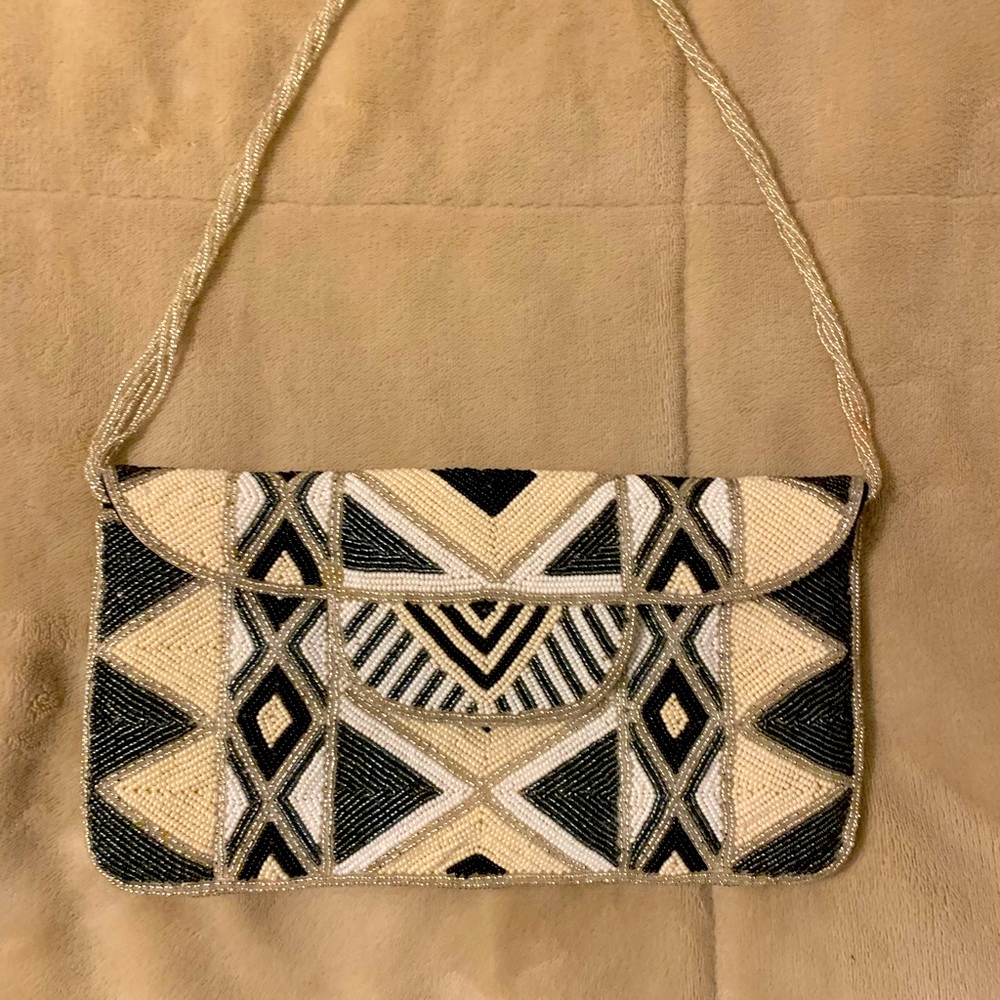 Authentic beaded purse from India.